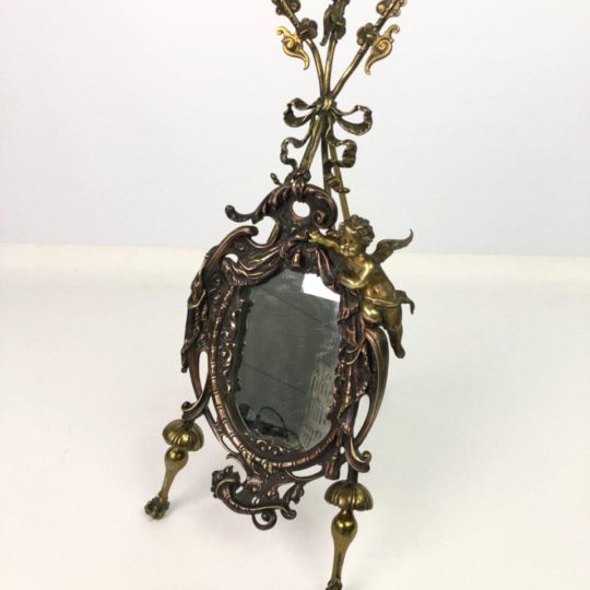 Антикварное зеркало из бронзы