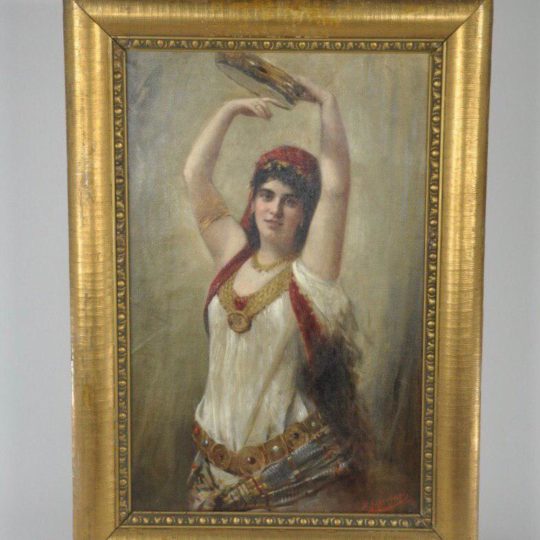 Антикварная живопись конца 19-го века