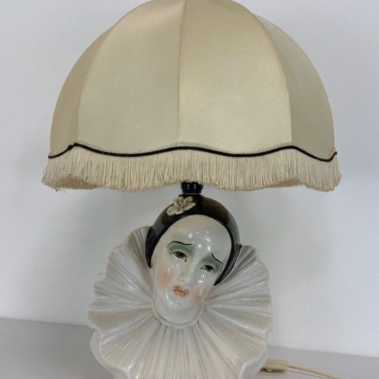 Винтажная керамическая лампа "Пьеро"