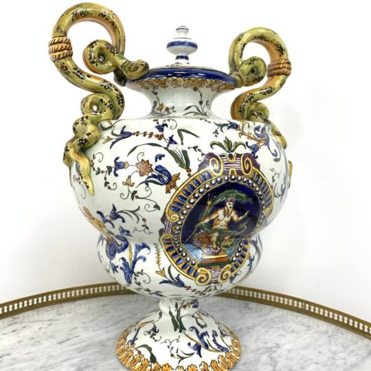 Антикварная коллекционная ваза Gien
