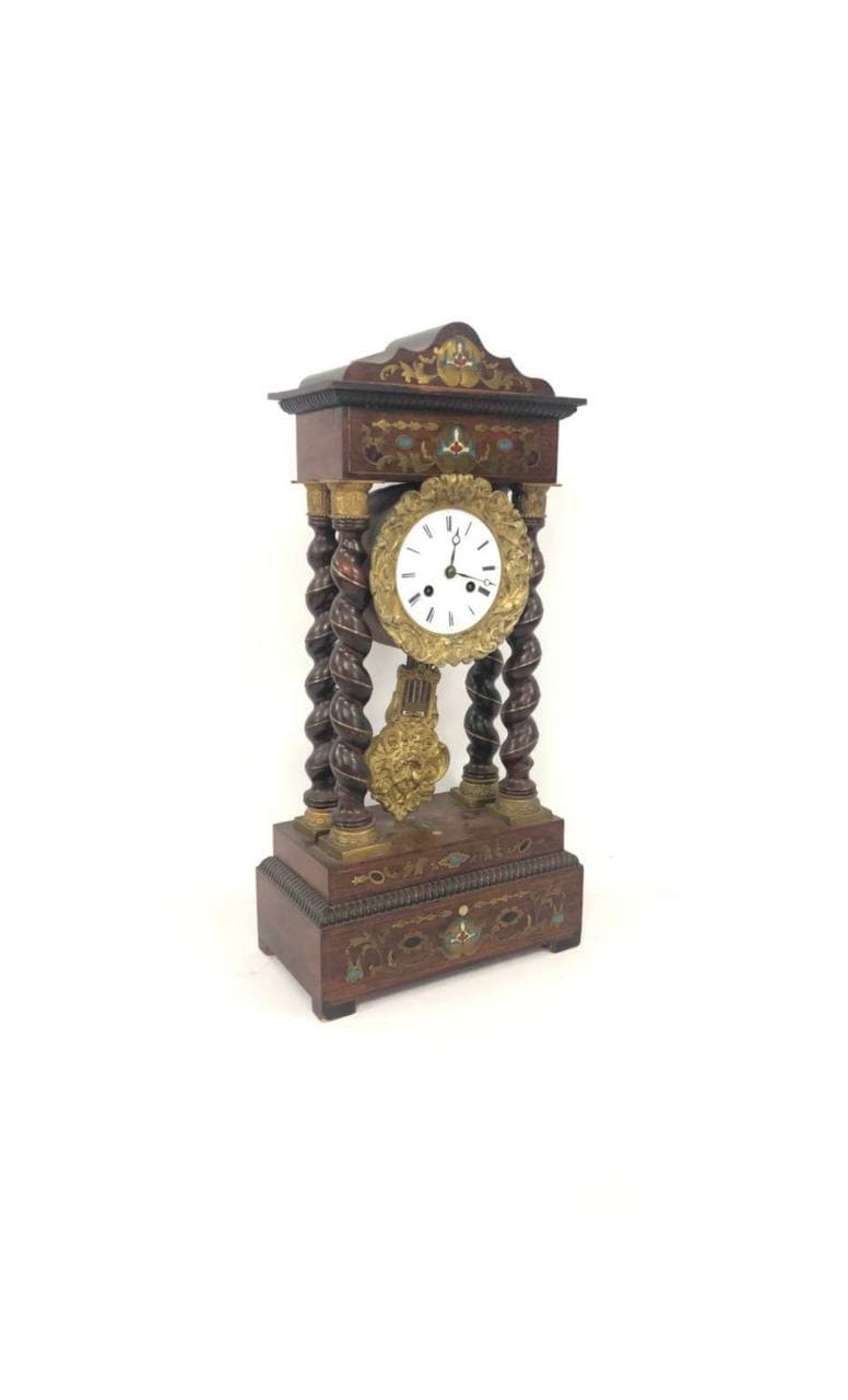 Антикварные часы эпохи Наполеона ІІІ